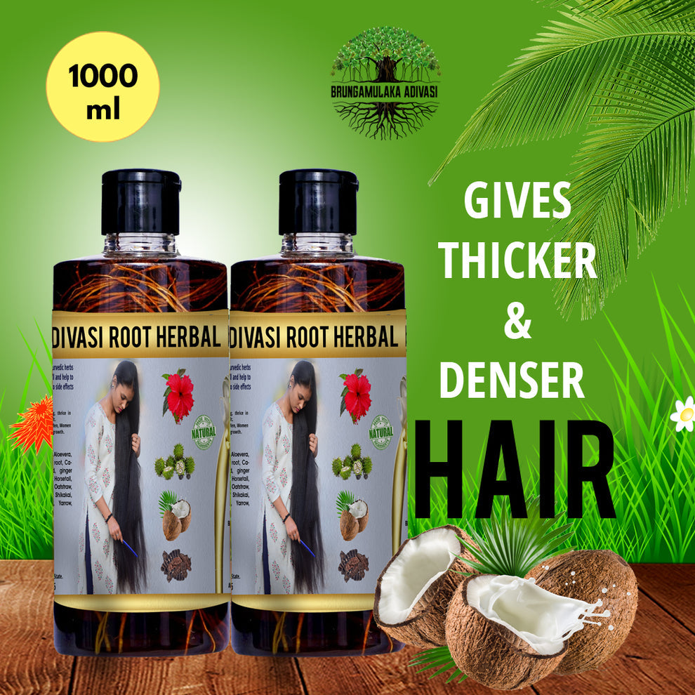 ADIVASI KARNATAKA HAKKI PIKKI HERBAL HAIR OIL